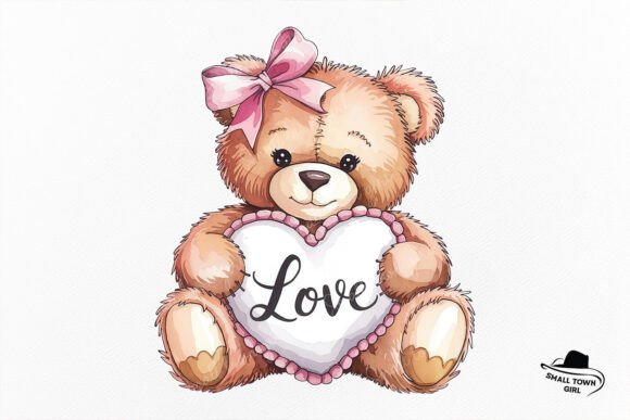 Bear Love Valentine's Day Sublimation: A Designer's Asset