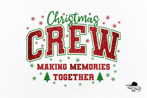 Family Christmas Crew Matching Shirt Png: Festive Design Assets