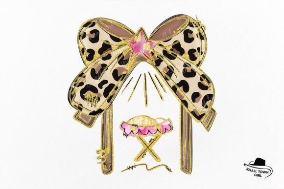 Leopard Bow Nativity Coquette Christmas: A Designer's Asset