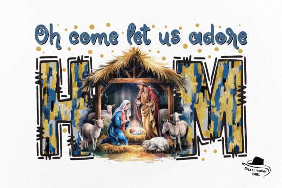 Oh Come Let Us Adore Him: A Nativity Scene for Modern Design