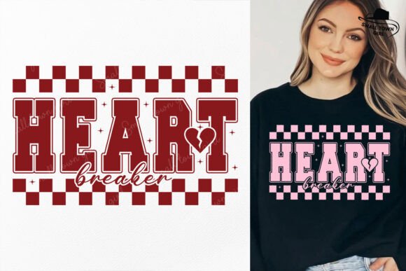 Retro Checkered Valentine PNG: A Design Asset with Timeless Appeal