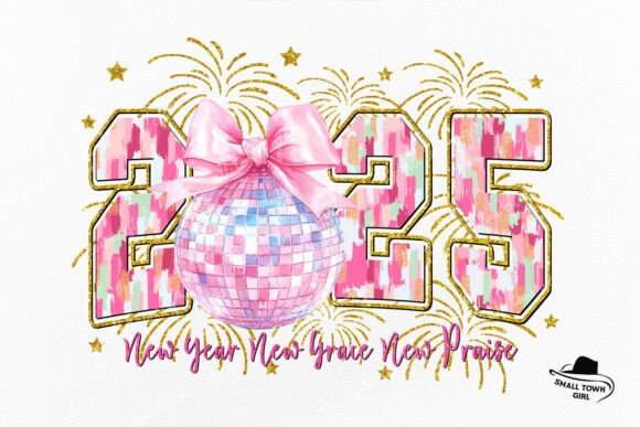 Sparkle and Celebrate: The Happy New Year 2025 Glitter Disco Ball