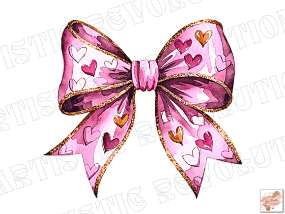 Valentine Coquette Bow PNG: A Design Asset for Modern Creators