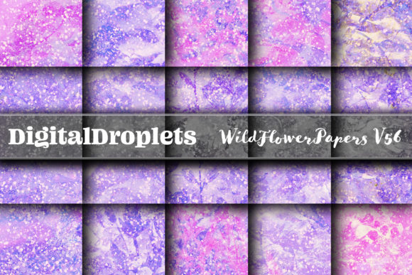 Wild Flowers Papers Vol. 56 | Collection: Gothic & Vintage Textures